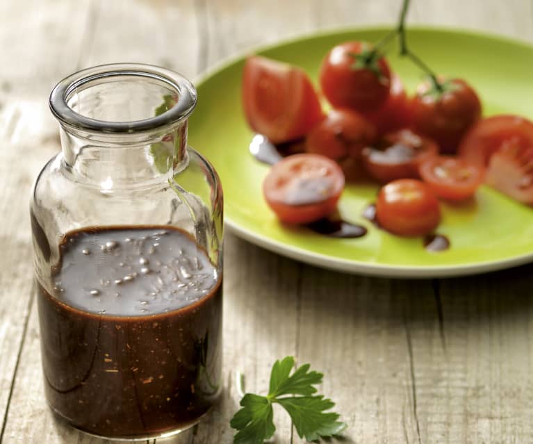 Mustard balsamic vinegar dressing