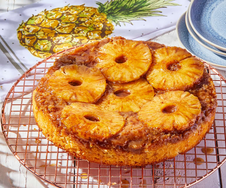 Pineapple Upside Down Cake Doneness Temps and Recipe