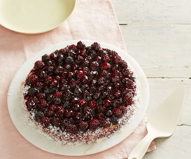 Brombeer-Kuchen