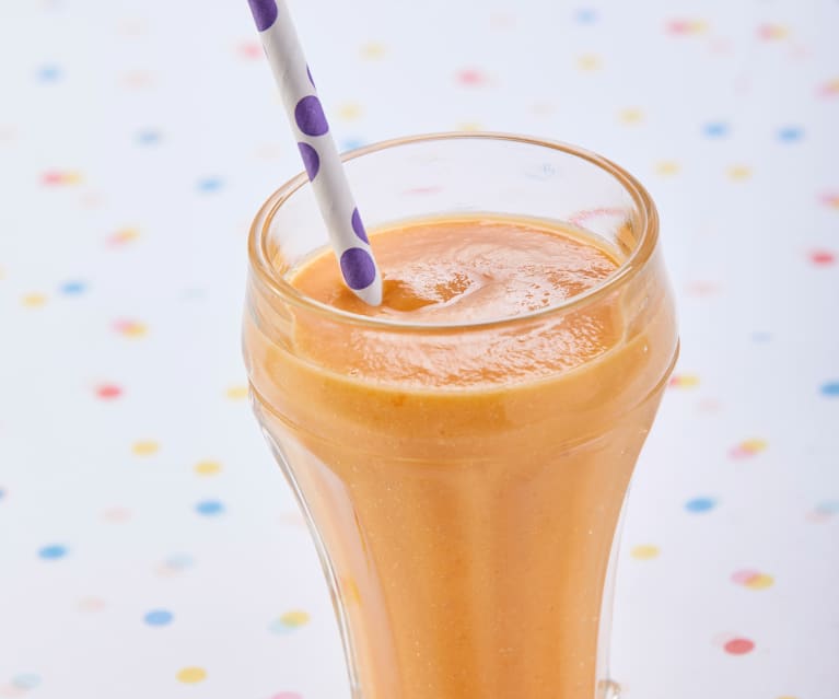 Licuado de papaya y naranja