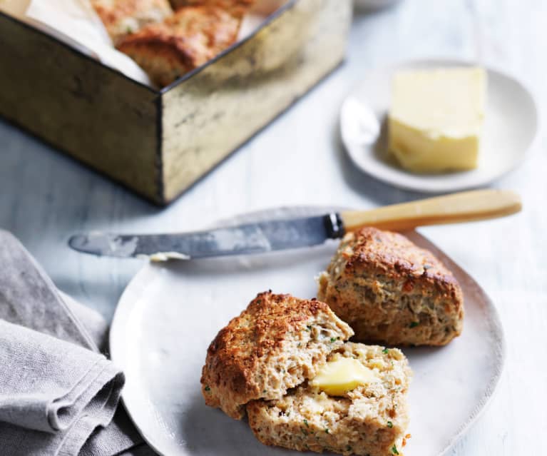 Parsnip and Cheddar Scones