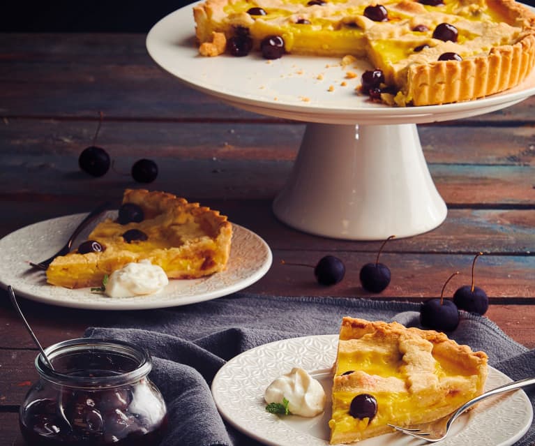 Crostata crema e amarene