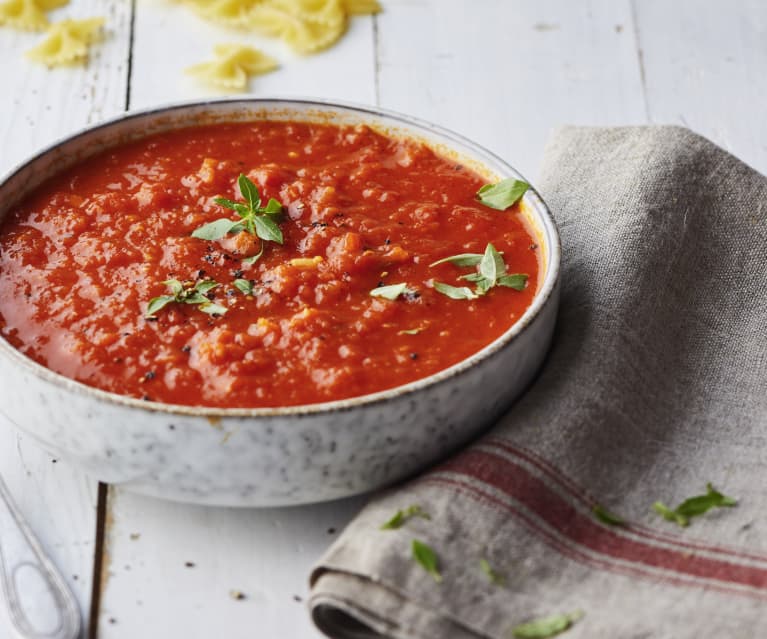 Sauce Tomate et Basilic - Sauce tomate cuisinée