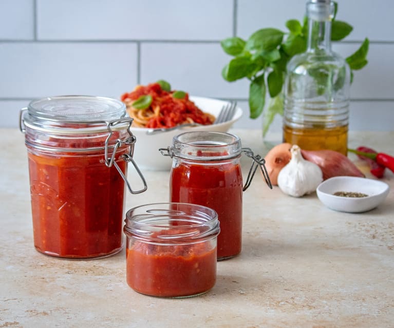 Salt-free arrabbiata sauce