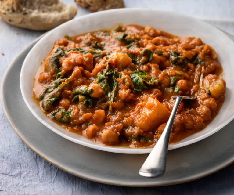 Slow Cooked Chickpea Stew Cookidoo The Official Thermomix Recipe Platform