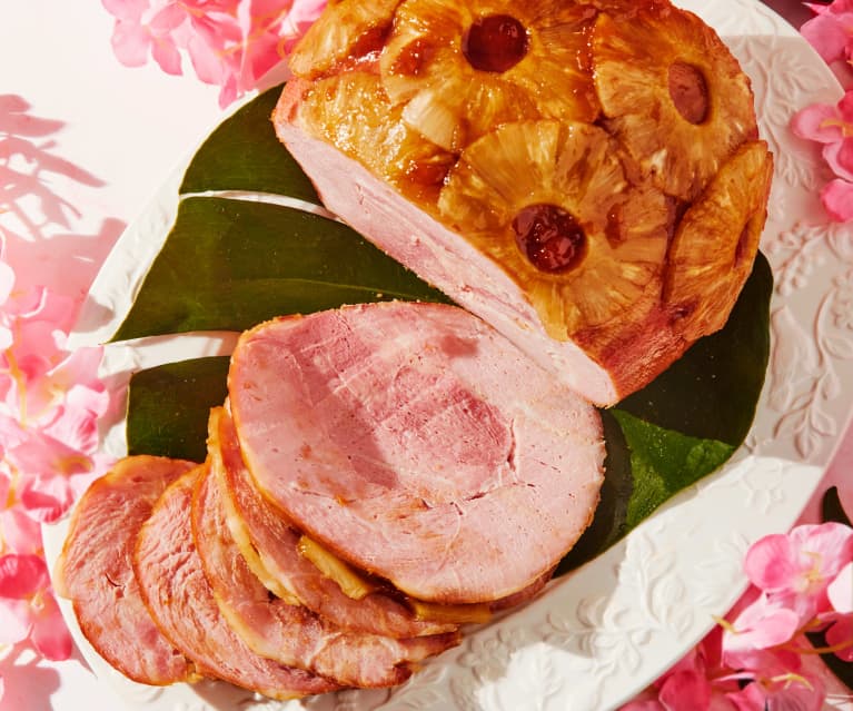 Peach Glazed Ham