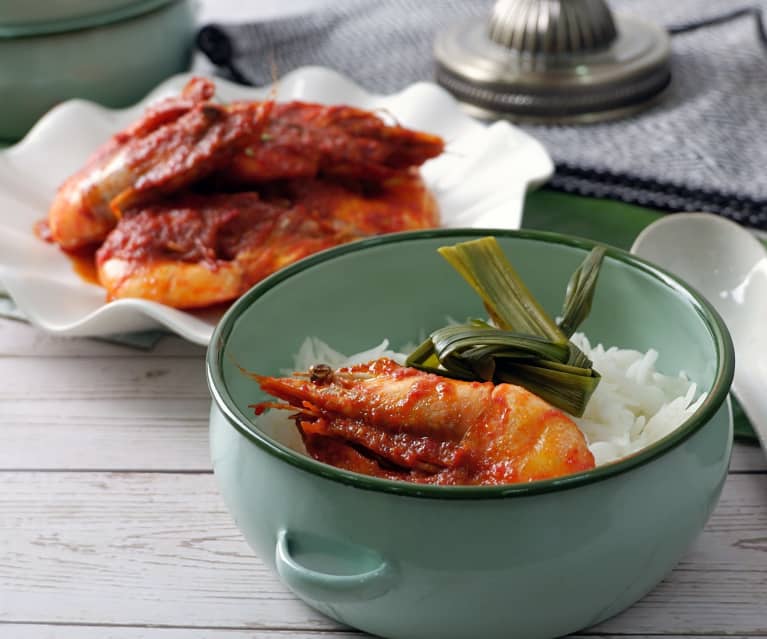 Sambal Tumis Udang (Prawn Sambal)