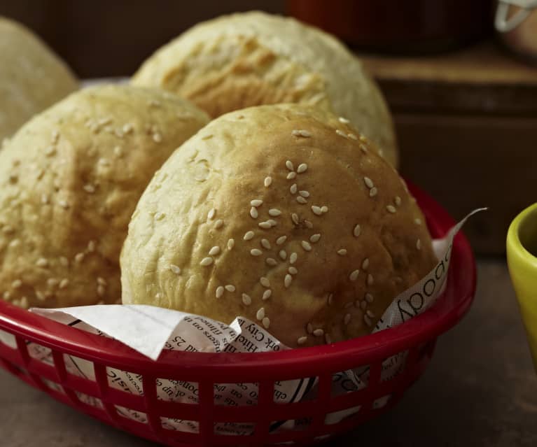 Petits pains à burger briochés façon Blend au Thermomix • Yummix !