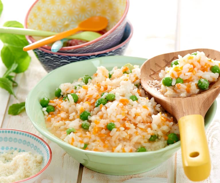 Risotto Aux Petits Pois Carotte Cookidoo La Plateforme De Recettes Officielle De Thermomix