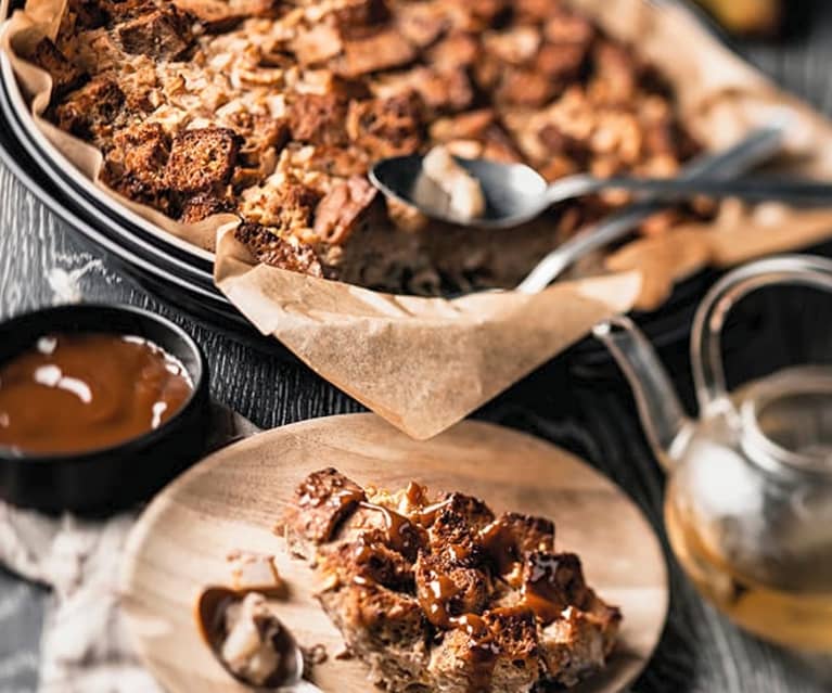 Pudding aux poires et au thé Earl Grey