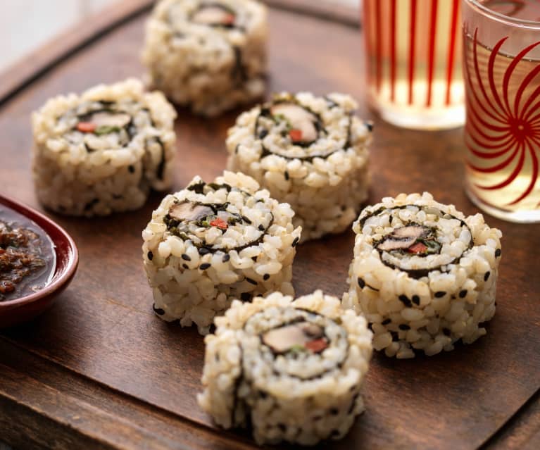 Portobello Mushroom Rolls