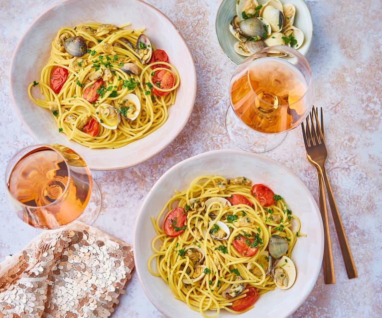 Pasta risottata alle vongole