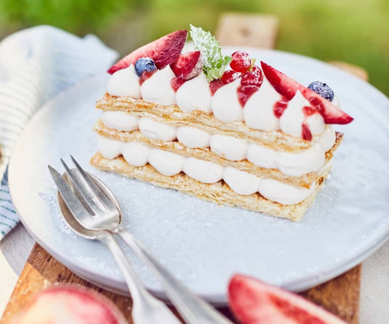 Mille-feuille vom Weinbergpfirsich - Cookidoo® - das ...