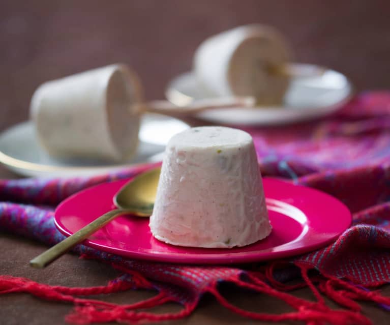 Star anise and pistachio kulfi