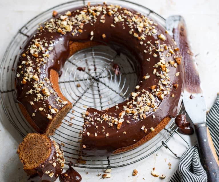 Gâteau choco-noisette