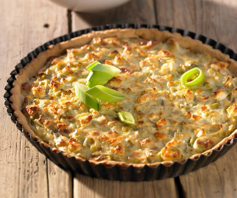 Porree-Feta-Tarte - Cookidoo® – offizielle Thermomix®-Rezept-Portal das