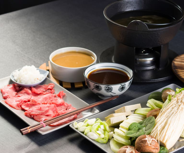 Shabu shabu (fondue japonesa)