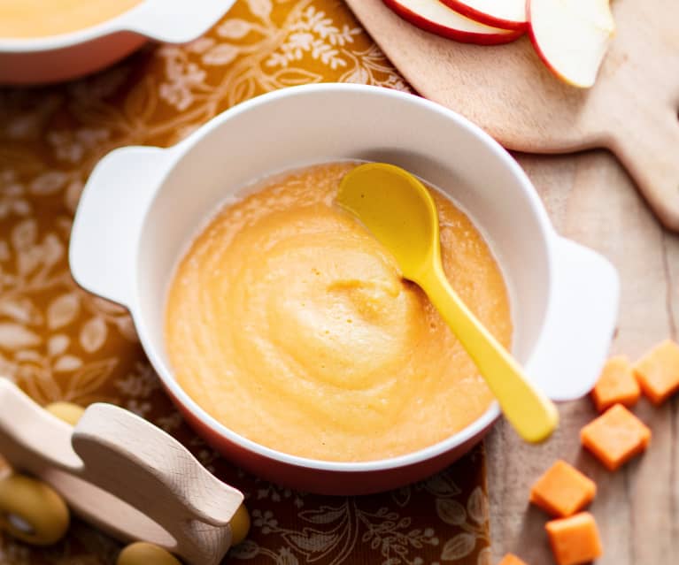 Pear, Apple and Sweet Potato Purée