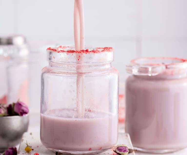 Pink Moon Milk - Cookidoo® - uppskriftavefur fyrir Thermomix®