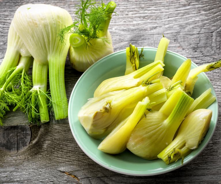 Steamed Fennel Bulbs