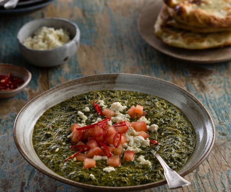 Palak paneer