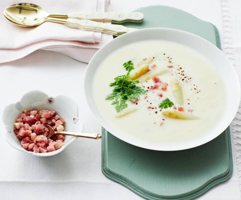 Spargelcremesuppe