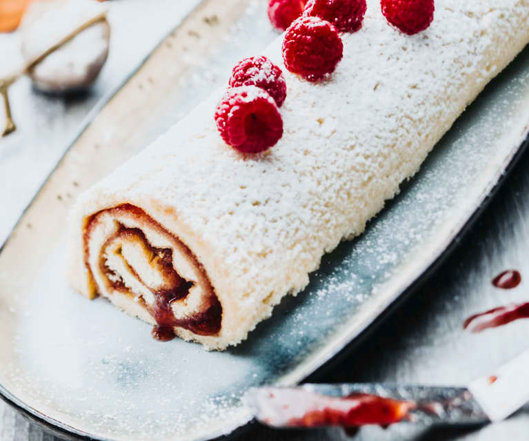 Gâteau roulé à la confiture : Recette de Gâteau roulé à la confiture