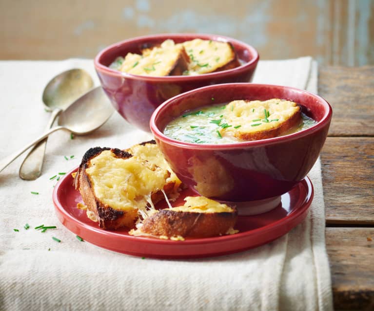 Soupe à l'oignon gratinée à congeler - Je Cuisine