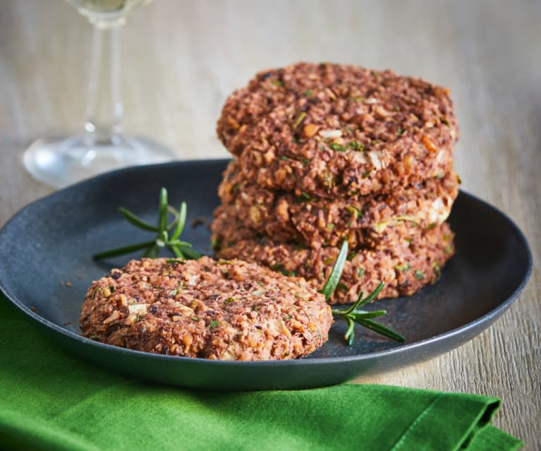 Black Bean Walnut Patties Black Bean Walnut Patties