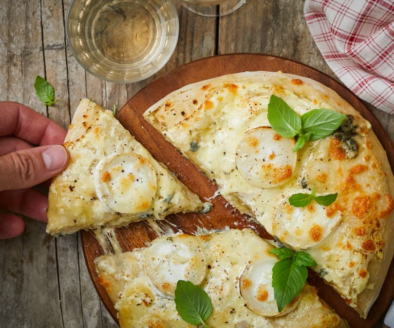 Pizza quatre fromages