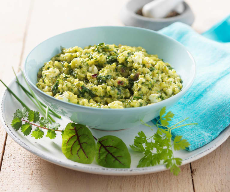 Frankfurter Kräuter-Risotto