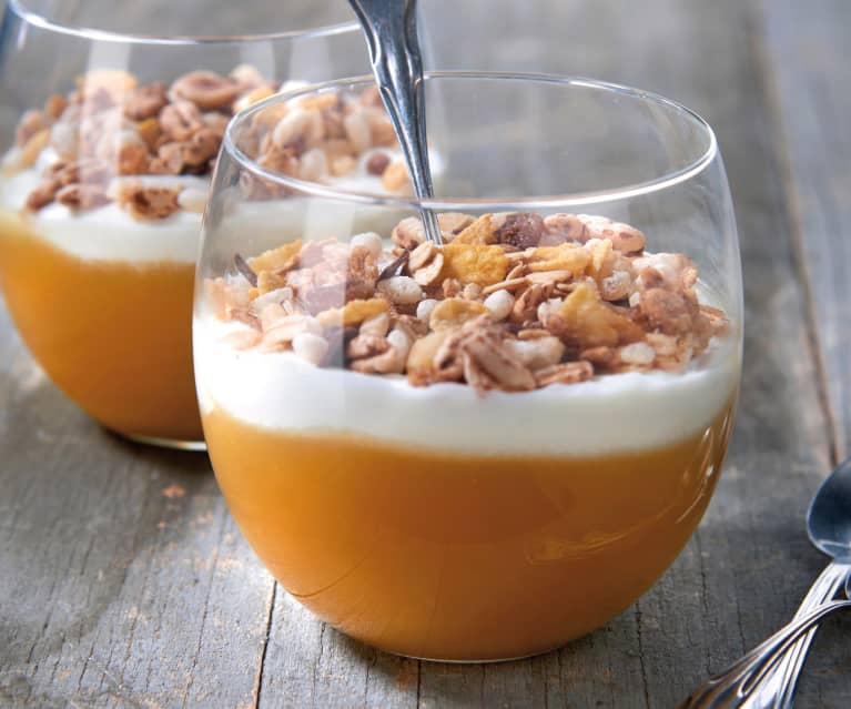 Purea di mela con yogurt e muesli - Cookidoo® – das offizielle  Thermomix®-Rezept-Portal