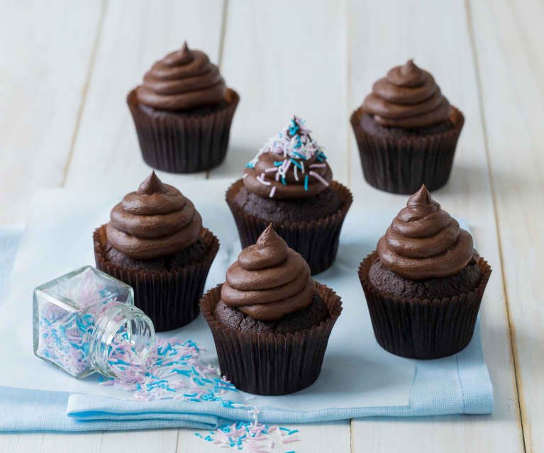 Basic chocolate cupcakes - Cookidoo® – the official Thermomix® recipe  platform