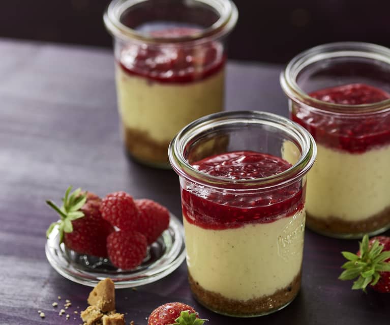 Cheesecakes im Glas