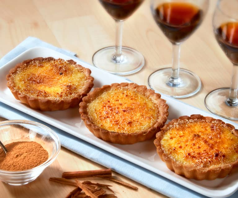 Tortine alla creme brulèe