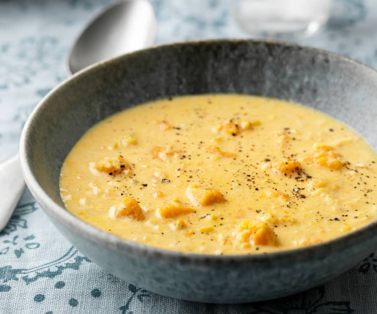 Sweet Potato and Corn Chowder