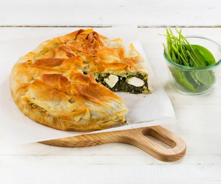 Spanakopita aux épinards