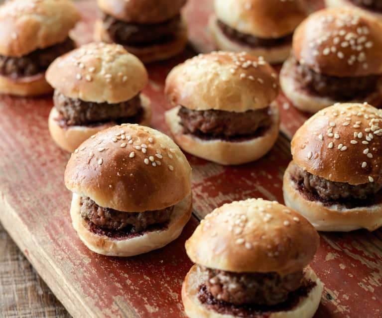 Canapè mini hamburger - Cookidoo® – the official Thermomix® recipe platform