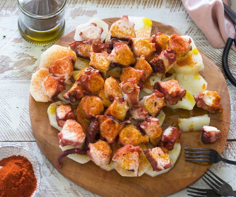 Pulpo a feira con cachelos