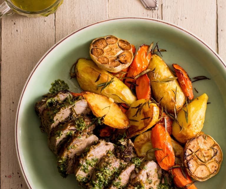 Agneau en croûte à l'Italienne