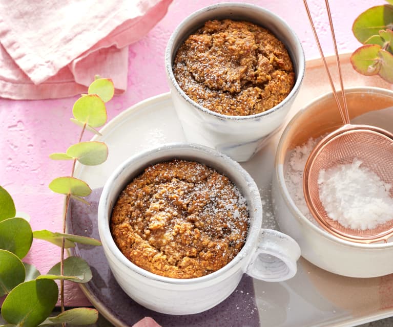 Banana bread mug cake