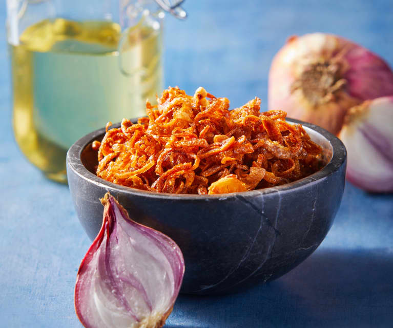 O Que é FRIED SHALLOTS em Português