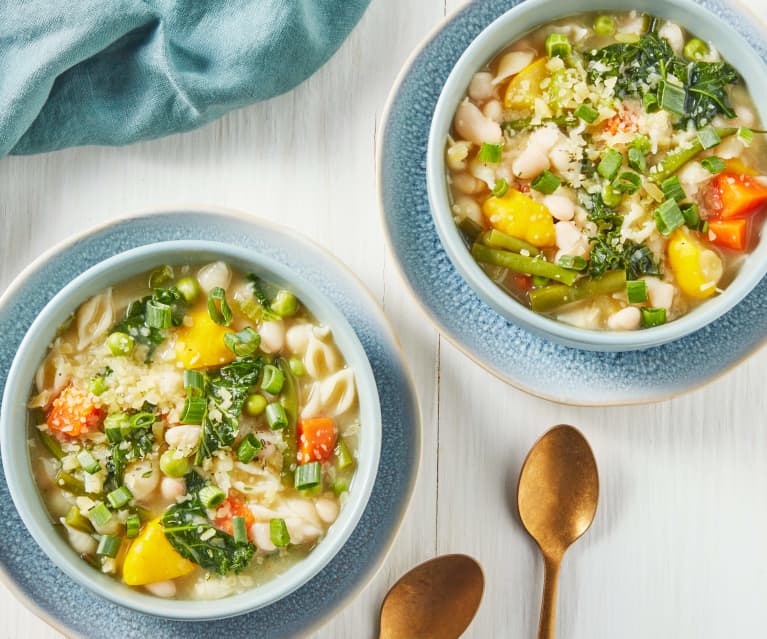 Spring Garden Minestrone Soup