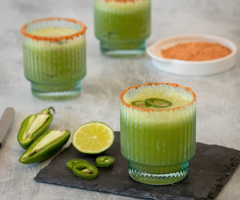 Spicy margarita fizz