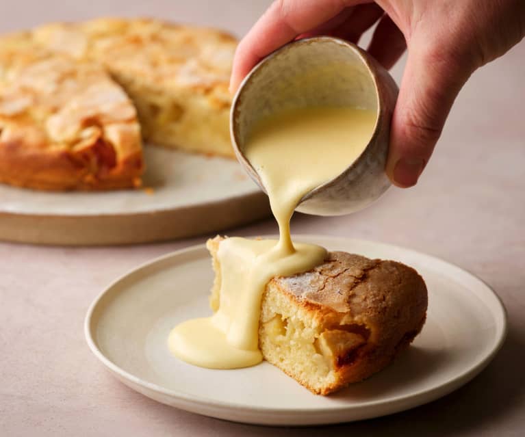 Irish Apple Cake With Custard Sauce Recipe | The Recipe Critic