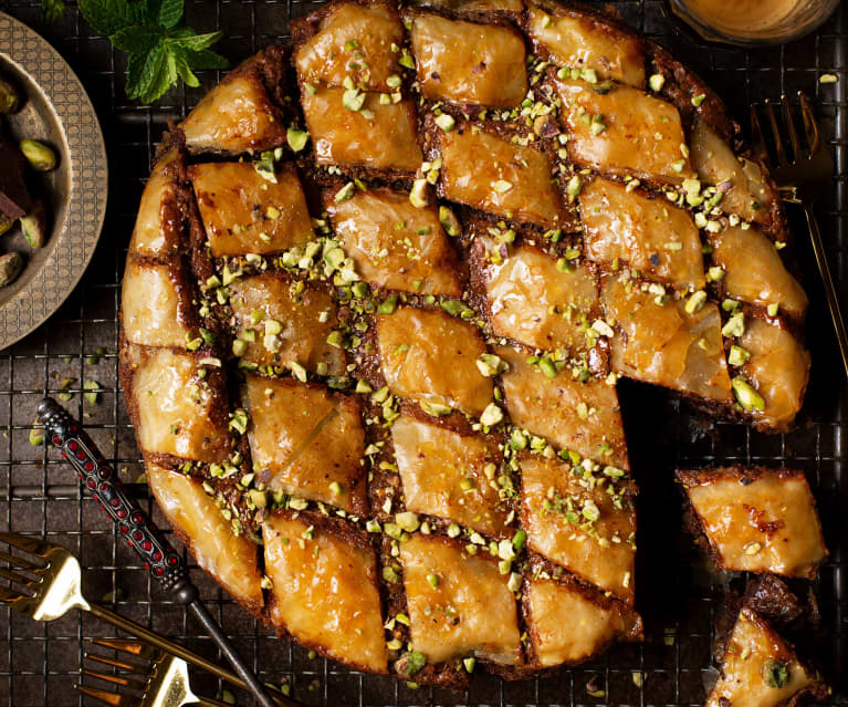 Baklava de chocolate - Turquía