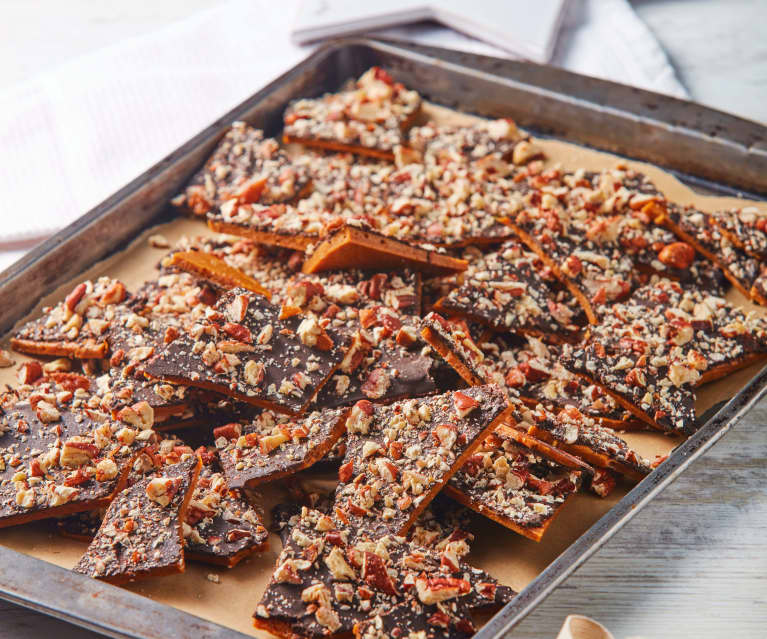 Chocolate Pecan Toffee