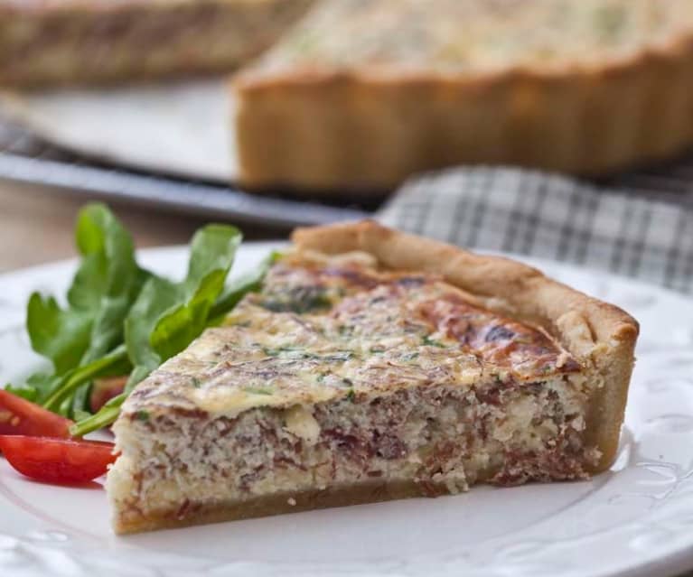 Quiche de carne seca - Cookidoo® – the official Thermomix® recipe platform