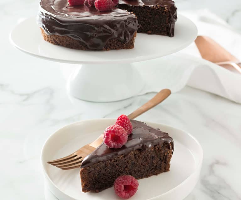 Torta de chocolate y almendras