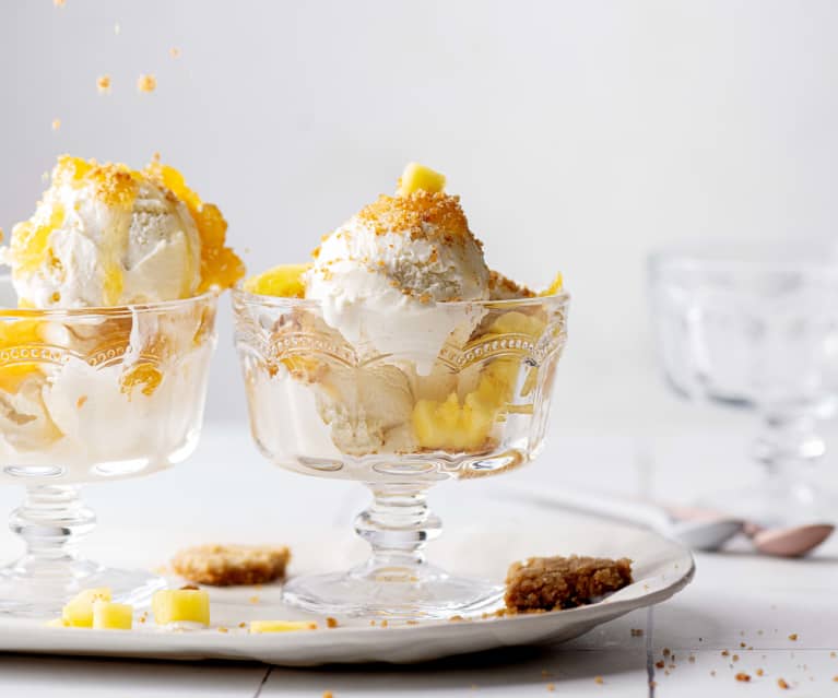 Pineapple and Coconut Ice Cream Sundae - Cookidoo® – the official